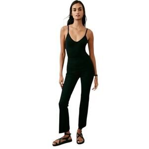 Spanx SPANXsmooth PerfectFit Ponte Kick Wide LegPant in Classic Black sz 3x